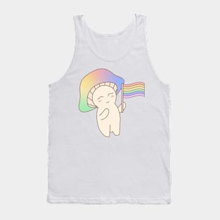 Gradient Pride Mushroom Tank Top